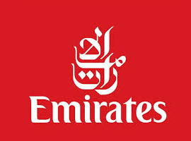 Logotyp för Emirates (الإمارات)